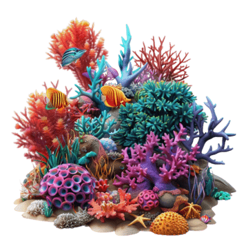 Coral cluster